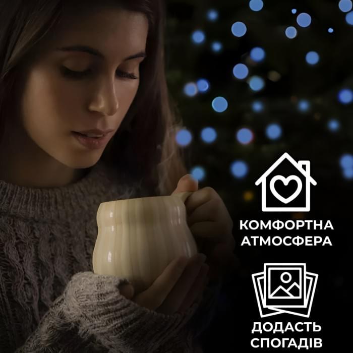 Гірлянда нитка світлодіодна GarlandoPro 190 LED лампочок 18м 8 режимів лед гірлянда Синій W400LEDBL (29030)