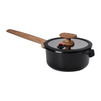 Сотейник з товстим дном об'ємом 1,6 л з антипригарним керамічним покриттям Ø 18 см MGC (23914)