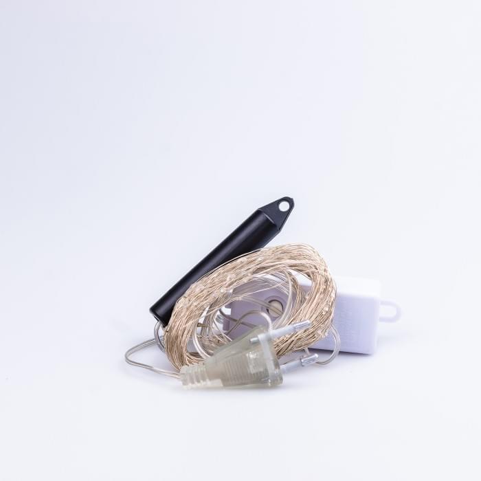 Гірлянда світлодіодна кінський хвіст GarlandoPro 200LED Роса 2м 10 ліній 173309ML (51798)