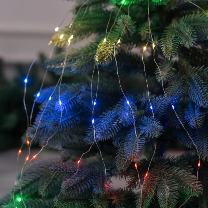 Гірлянда світлодіодна кінський хвіст GarlandoPro 200LED Роса 2м 10 ліній 173309ML (51798)