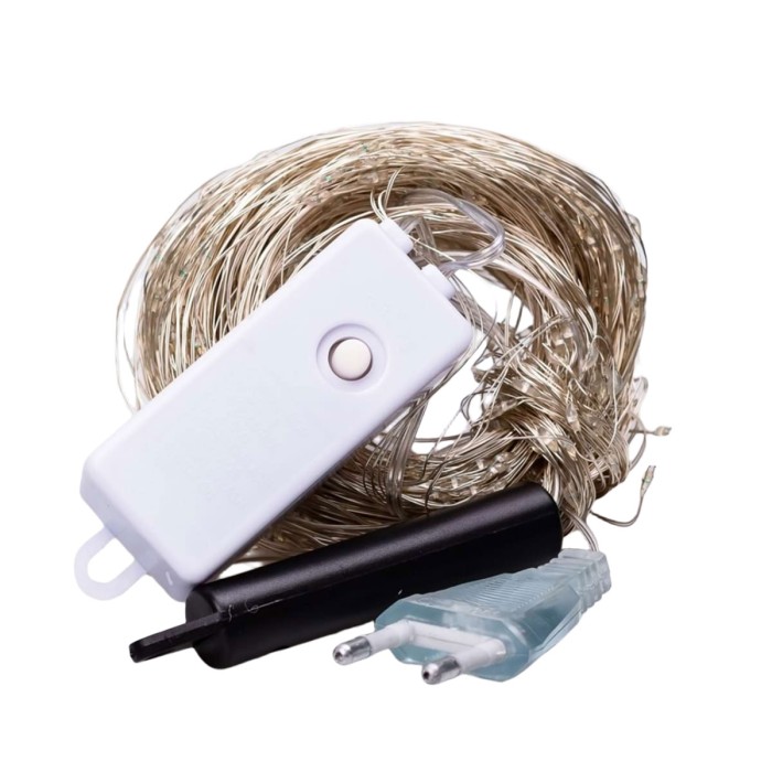 Гірлянда світлодіодна кінський хвіст GarlandoPro 200LED Роса 2м 10 ліній 173309ML (51798)