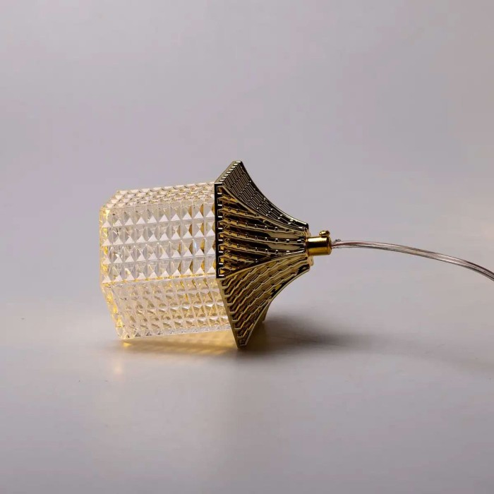 Гірлянда штора з фігурками Ліхтар 3 метри 6 ламп тепле жовте світло 6L3MLIG (34780)