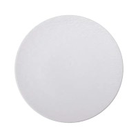 Тарілка сервірувальна керамічна 25 см біла HP-7-723 (55397)