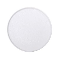 Тарілка керамічна 25 см плоска біла HP-7-732 (41575)