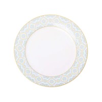 Тарілка сервірувальна керамічна 26.5 см з орнаментом HP-7-738 (16958)