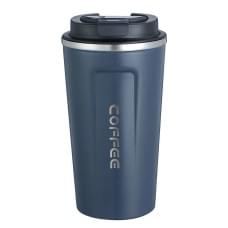 Термокружка Coffee з датчиком температури 380 мл синя HPGM5821BL (52615)