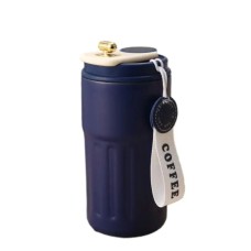 Термочашка Coffee з датчиком температури 500 мл синя HP-14-10BL (81482)