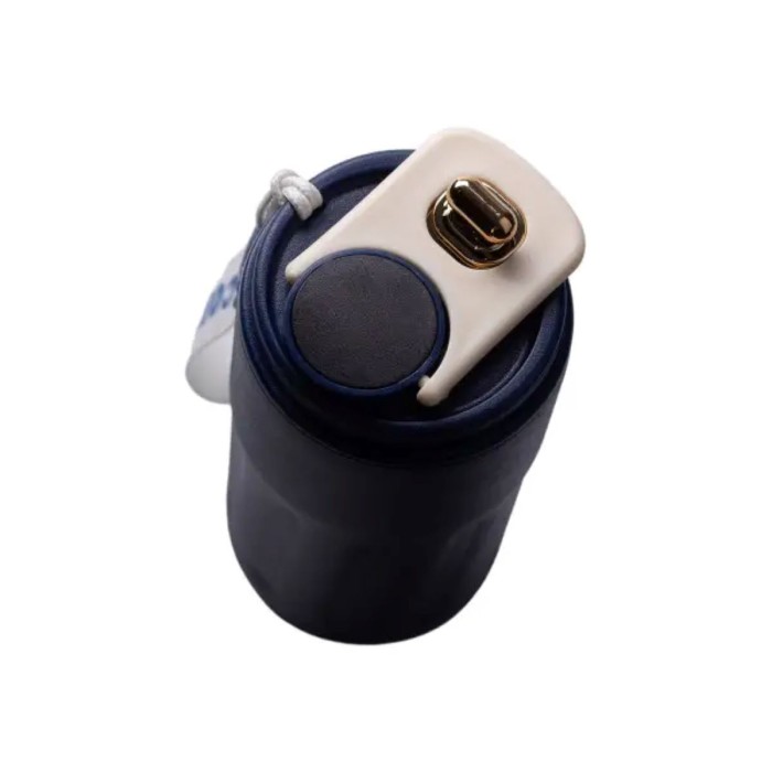 Термочашка Coffee з датчиком температури 500 мл синя HP-14-10BL (81482)