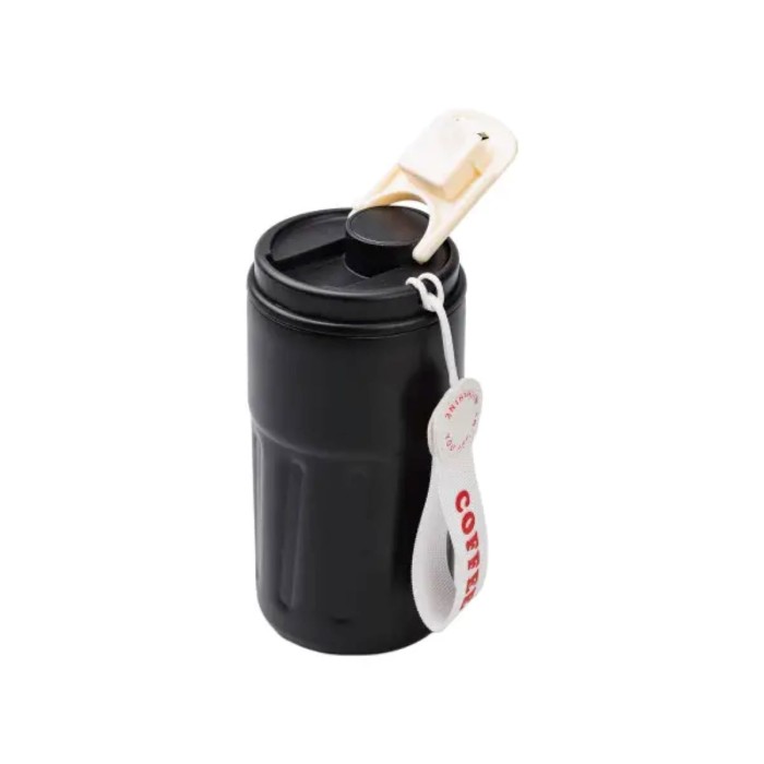 Термочашка Coffee з датчиком температури 500 мл чорна HP-14-10B (25469)