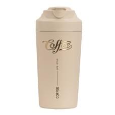 Термочашка Coffee з ремінцем 480 мл бежева HP-14-14BE (87735)