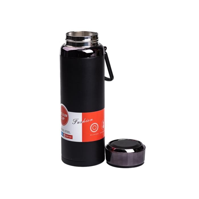 Термос Vacuum Sports 1 л з нержавіючої сталі чорний HP-14-29B (66775)