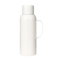 Термос Vacuum з датчиком температури на 820 мл білий HP-14-55W (26547)