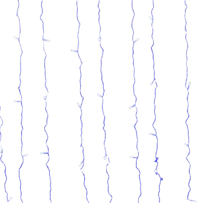 Гірлянда світлодіодна GarlandoPro 270 LED Водоcпад 3х3 м 10 ліній 8 режимів Білий 1733051W (42476)