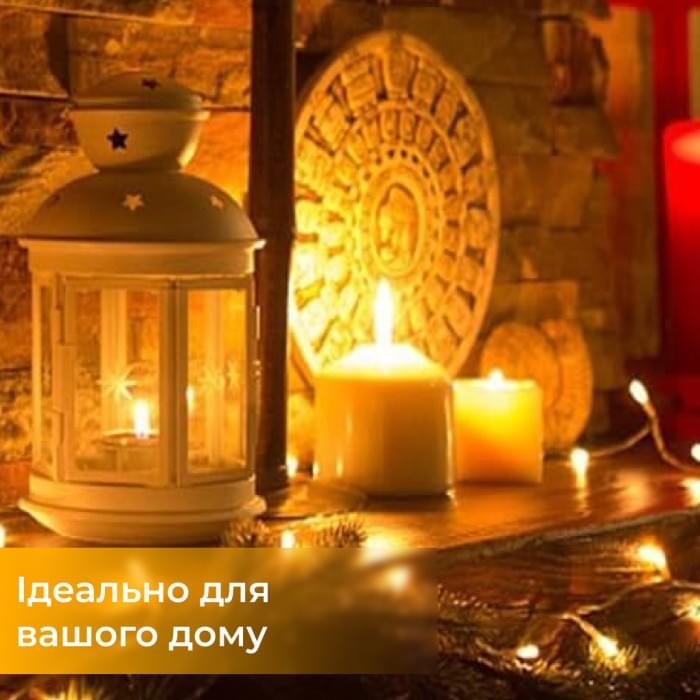 Гірлянда світлодіодна кінський хвіст GarlandoPro 200LED Роса 2м 10 ліній Жовтий 1733012Y (87770)