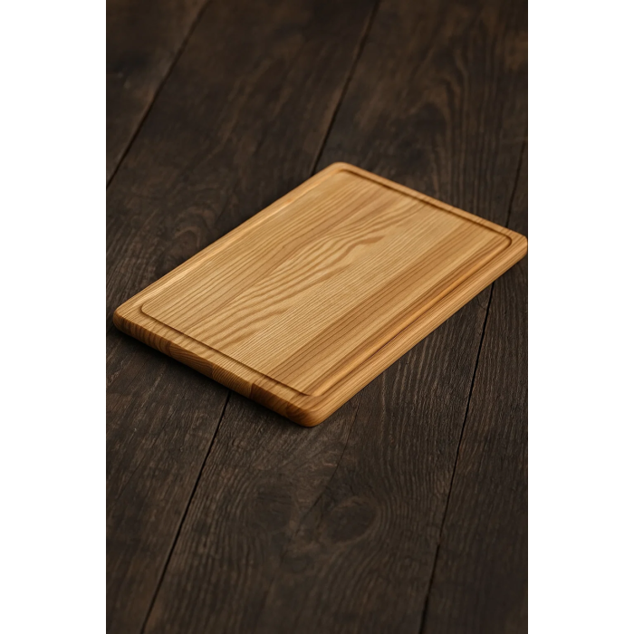 Прямокутна дошка для сервірування 35×25 см для подачі, ясен (33866)