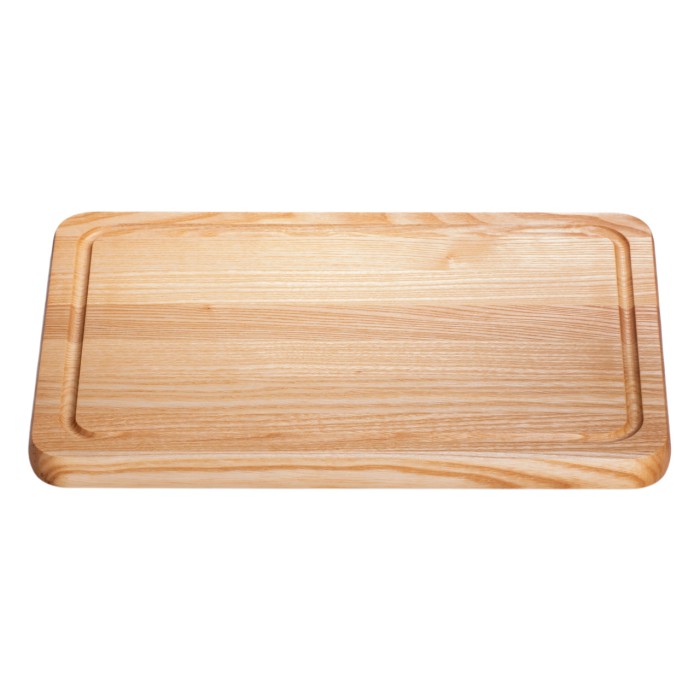 Прямокутна дошка для сервірування 35×25 см для подачі, ясен (33866)