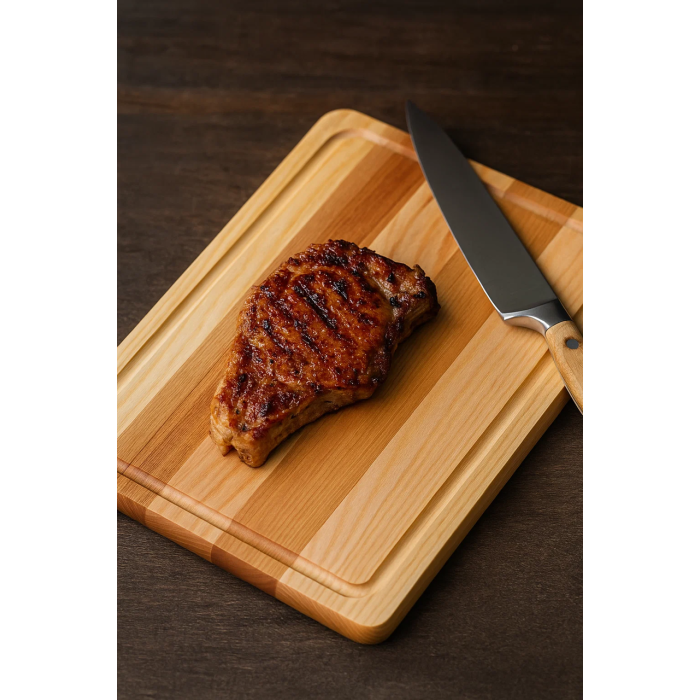 Прямокутна дошка для сервірування 40×20 см для подачі, ясен (37592)