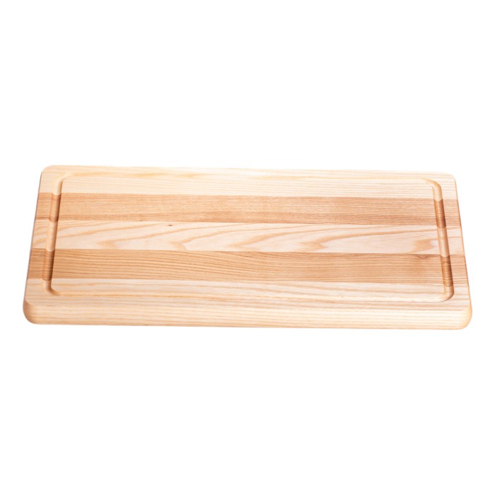 Прямокутна дошка для сервірування 40×20 см для подачі, ясен (37592)