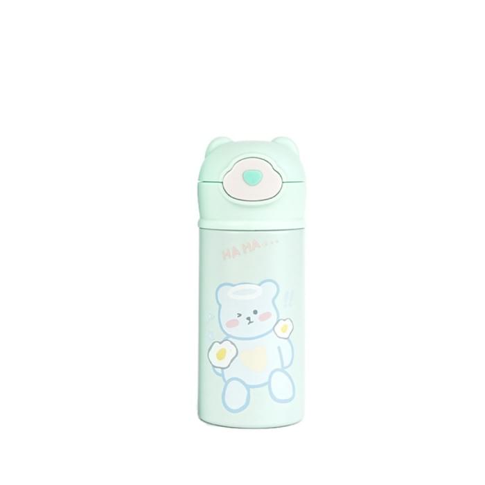 Термос дитячий Beizhiming Vacuum Cup 300ml термос із поїлкою термос із трубочкою для дітей М'ятний HP146M (34675)