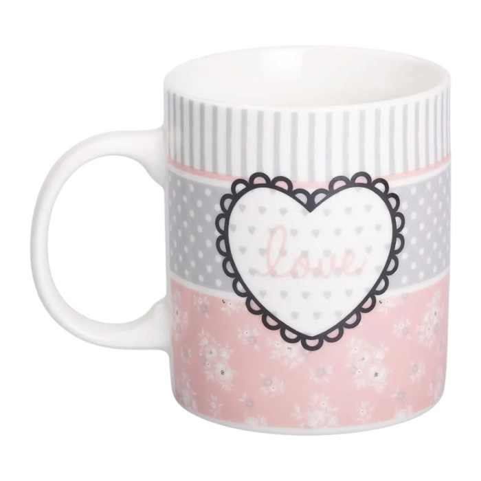 Кружка керамическая 400 (мл) для кави та чаю (84103)