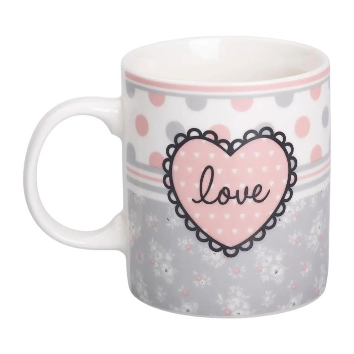 Кружка керамічна 400 (мл) для чаю та кави (59614)