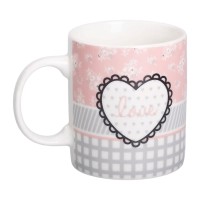 Чашка керамічна 400 (мл) для кави та чаю RX-N240143GRE (12693)