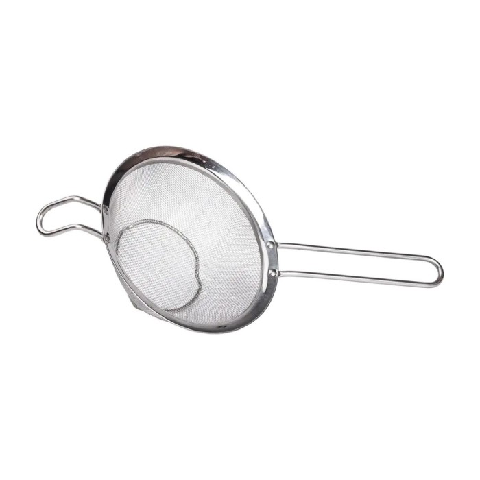 Друшляк-сито з ручкою 16 см дрібнокомірчаста сітка з нержавіючої сталі HP-19-1-16CM (48561)