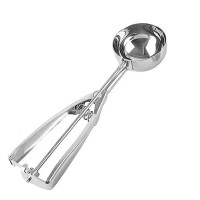 Кругла ложка для морозива 7,2х23 см із нержавіючої сталі (20363)