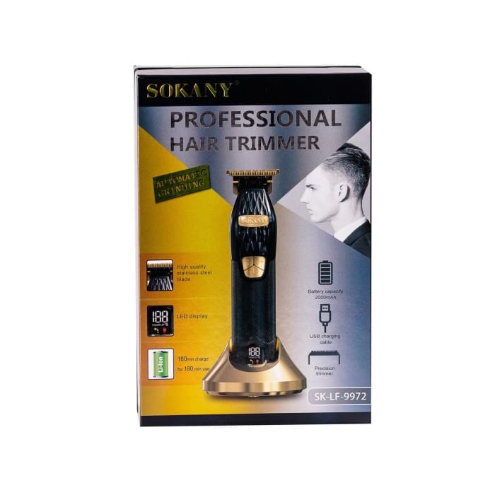 Тример для стрижки Sokany SK-LF-9972 з LED дисплеєм (26845)