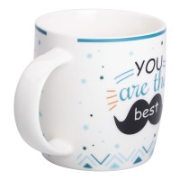 Чашка керамічна з написами 450 (мл) You are the best RX-N240278YB (51492)
