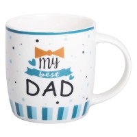 Чашка керамічна з написами 450 (мл) My best dad RX-N240278MD (70166)