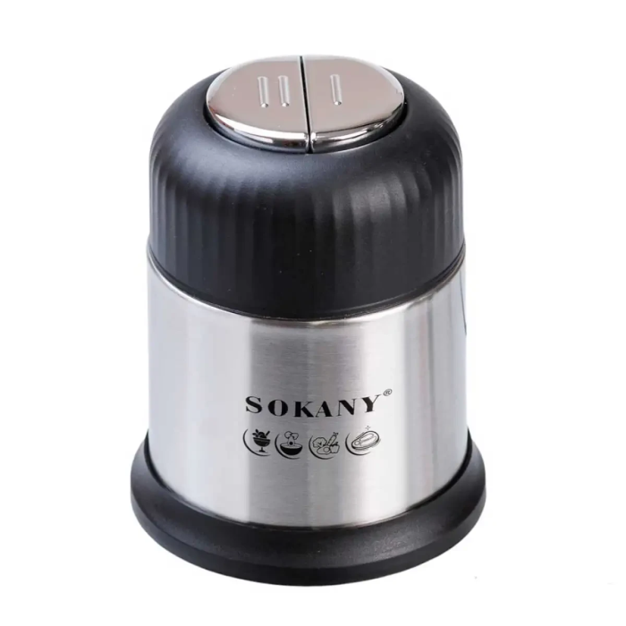Чопер подрібнювач 800 Вт 4 леза з чашею на 1,5 літри м'ясорубка Sokany SK-7025A (79241)