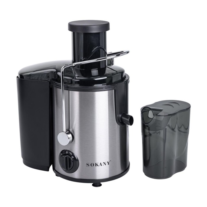Соковижималка електрична шнекова 800 Вт Чорна Sokany SK-4000 (56862)