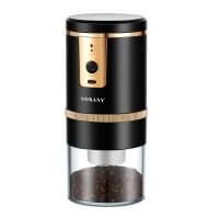 Кавомолка акумуляторна 1200 mAh USB автоматична 250 мл для дрібного помолу Sokany (52344)