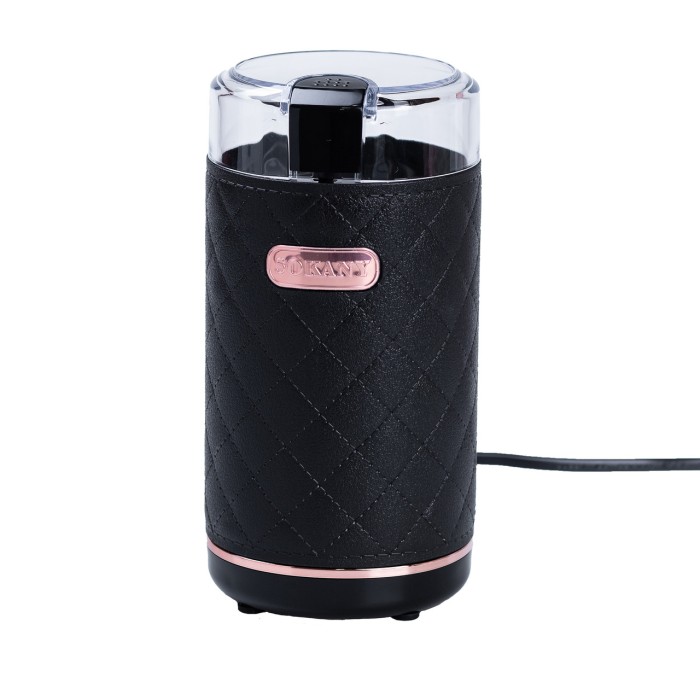 Кавомолка мультимолка електрична 150 Вт 50 г автоматична для дрібного помолу Чорна Sokany (32556)