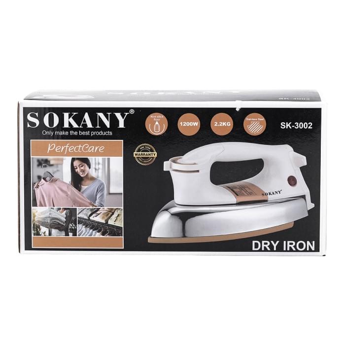 Праска електрична ручна професійна для одягу 1200 Вт Sokany SK-3002 (56177)