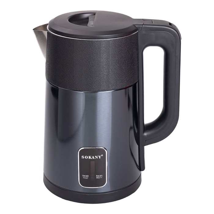 Електрочайник з автоматичним вимкненням 2,5 л Sokany побутовий 1500 Вт SK-09017G (86967)