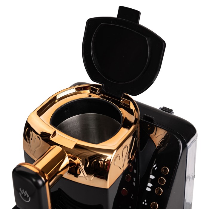 Кавомашина 700 Вт професійна електрична кавоварка Sokany (71470)