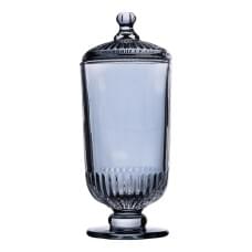 Цукерниця з кришкою скляна Ø 10 см HP-YH-18 (38994)
