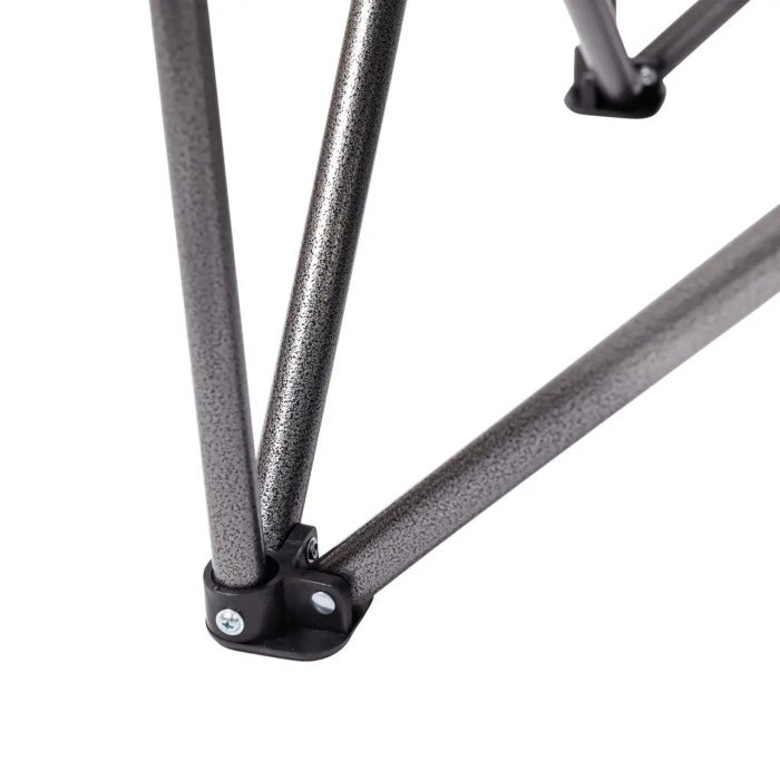 Крісло для риболовлі складне рибальський стілець 60х93х100 см зі спинкою розкладний туристичний Зелений (60398)