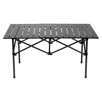 Стол для пикника раскладной туристический 95х55х50 см стол походный для отдыха на природе Чорний (63560)