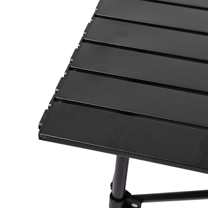 Стол для пикника раскладной туристический 95х55х50 см стол походный для отдыха на природе Чорний (63560)