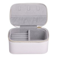 Скринька для прикрас з еко шкіри на блискавці міні органайзер для ювелірних виробів HP-5-26BE (83617)