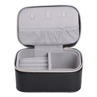 Скринька для прикрас з еко шкіри на блискавці міні органайзер для ювелірних виробів HP-5-26B (53501)