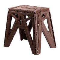 Пластикова складна стілецька туристична похідна похідний розкладний стілець для кемпінгу (22228)