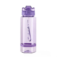 Пляшка для води багаторазова 760 мл пляшечка з трубочкою для спорту та школи HP-14-48V (88262)