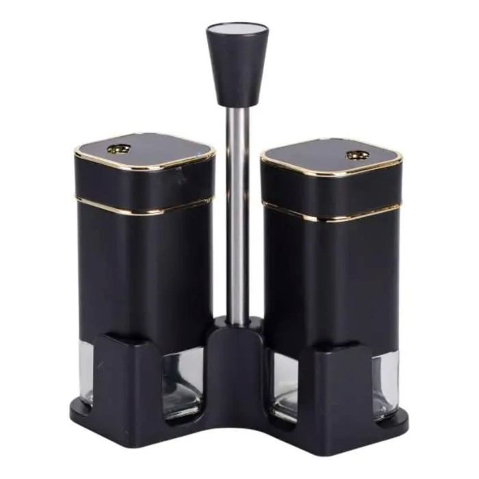 Набір для спецій на підставці 2 баночки для солі та перцю по 120 мл (66180)