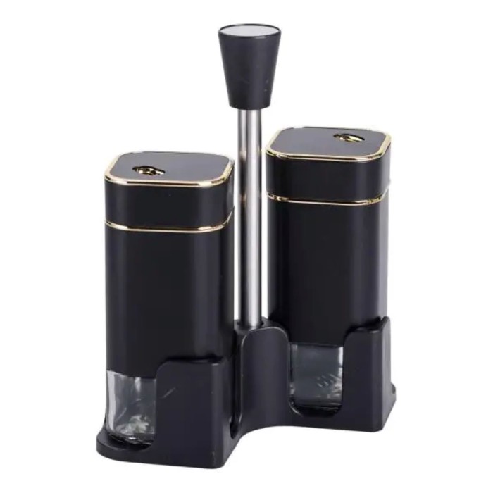 Набір для спецій на підставці 2 баночки для солі та перцю по 120 мл (66180)