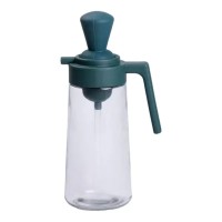 Пляшка для олії з дозатором 550 мл скляна пляшка для оливкової та соняшникової олії (70592)