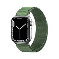 Ремінець для смарт годинників Apple Watch ремінці для фітнес годинників Зелений (69417)